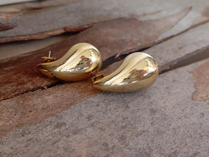 Drop shape studs earrings, bold, fashion design Earrings, Minimalist, Geometric, Party, Daily, Dainty Elegant earrings for jewellery lovers